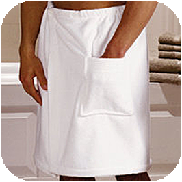 Mens Shower Wrap