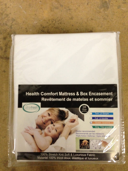 Queen/Double Healthguard/Bedbug Mattress Pad