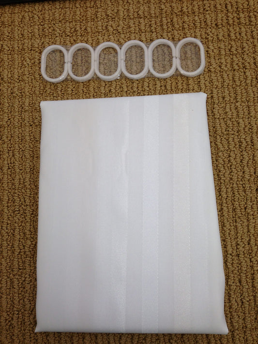Shower Curtain with Rings